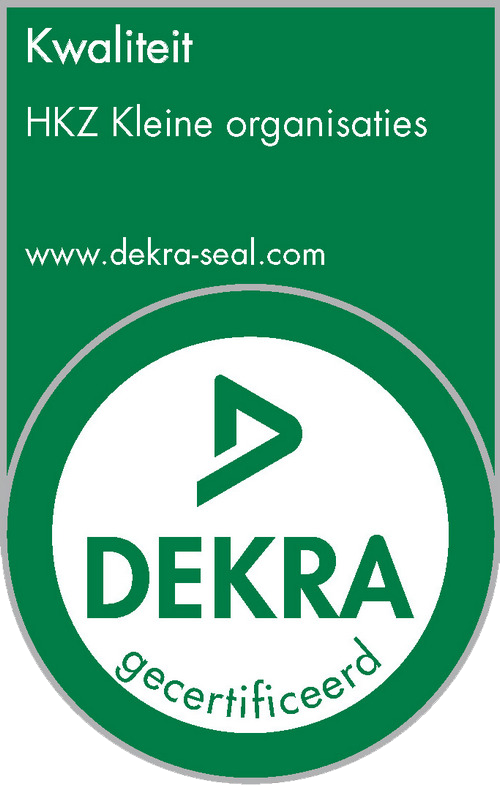 DEKRA gecertificeerd, HKZ Kleine organisaties